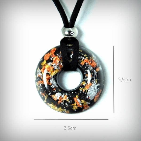 Ultra Orgonita Colgante con forma de Donut