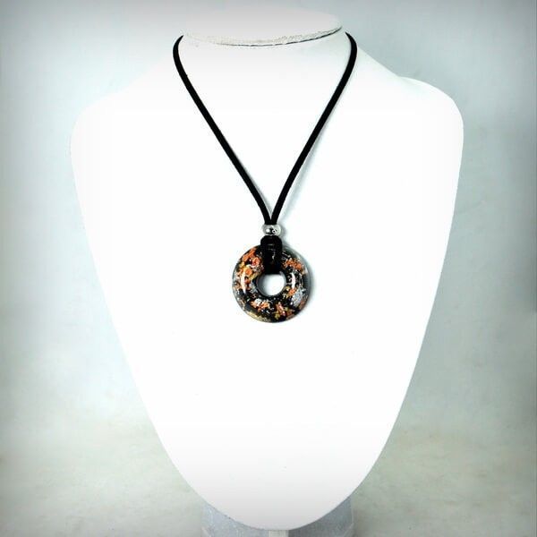 Ultra Orgonita Colgante con forma de Donut