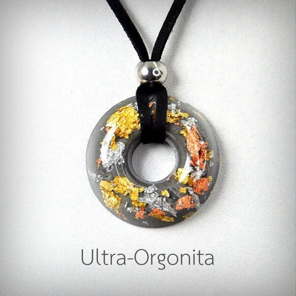 Ultra Orgonita Colgante con forma de Donut