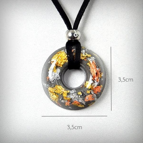 Ultra Orgonita Colgante con forma de Donut