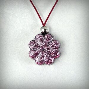 Orgonita Colgante infantil con forma de Flor
