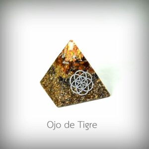 Pirámide Orgonita/Radionita Pequeña 5 cm Base