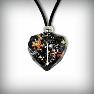 Ultra Orgonita Corazón Diamantino